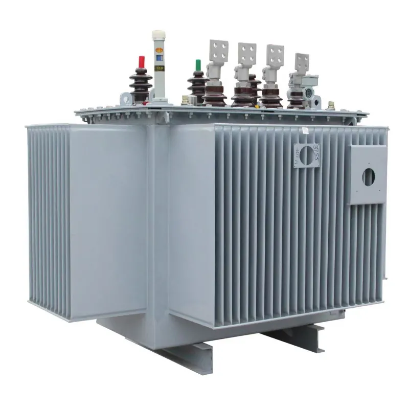 30kVA &ndash; 2500kVA مجموعة كاملة من المحولات المغمورة بالزيت ثلاثي الطور 10kV / 11kV / 22kV