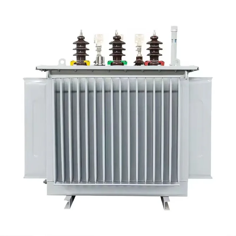 630kVA ثلاث مراحل محول مغمور بالزيت مختوم بالكامل 10kV / 400V لف النحاس