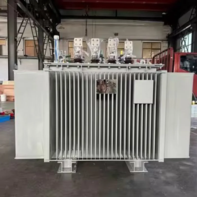 630kVA ثلاث مراحل محول مغمور بالزيت مختوم بالكامل 10kV / 400V لف النحاس