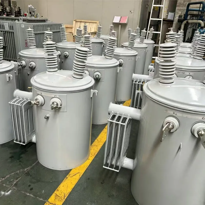 10kVA ~ 330kVA محول توزيع مغمور بالزيت أحادي الطور ذو نطاق كامل