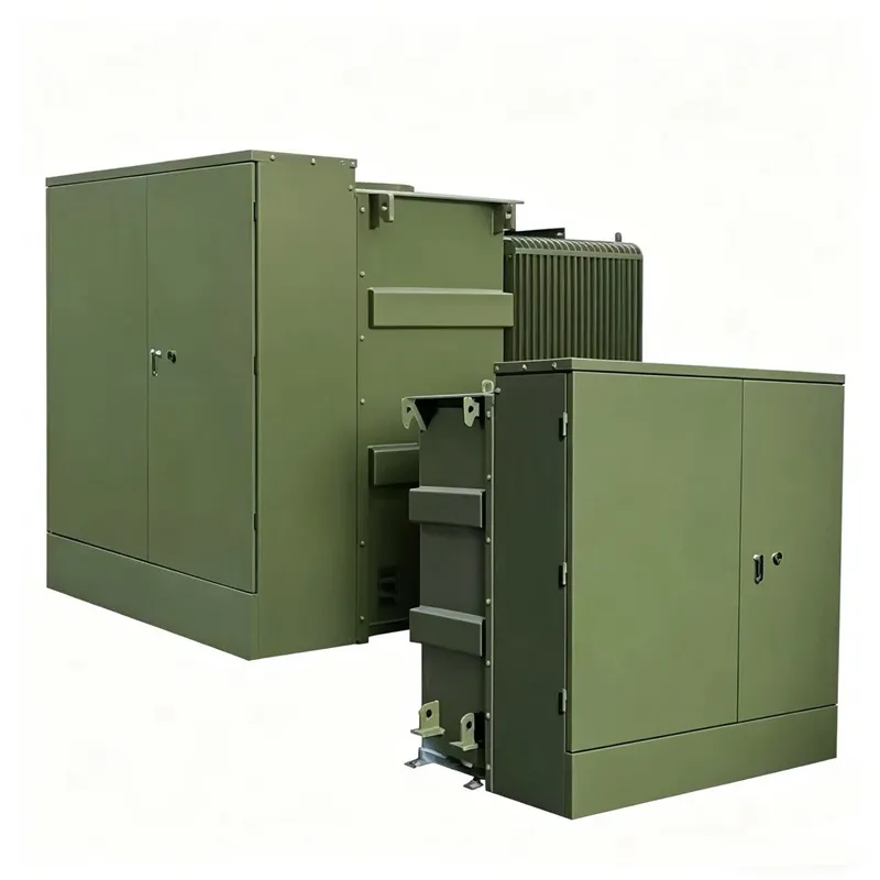 قسط مختوم 800kVA 24kV / 480V محول جبل لوحة مغمورة بالزيت الأمريكي